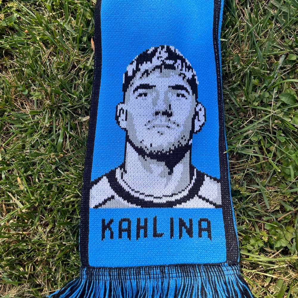 Ruffneck Kahlina Saves soccer scarf Charlotte FC